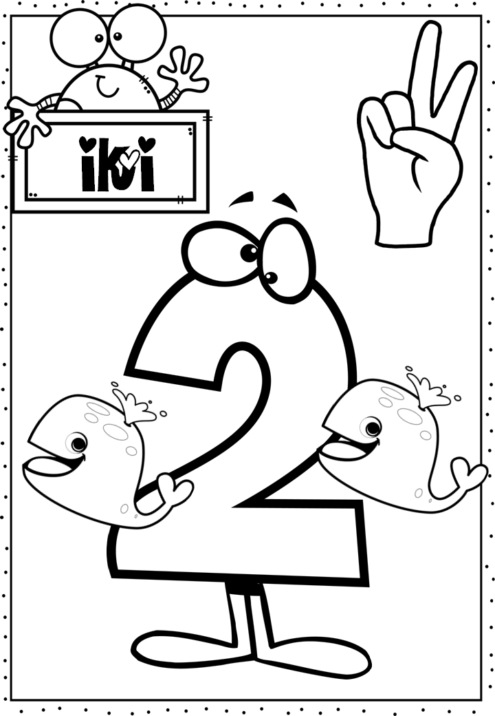 2 rakamını öğreniyorum