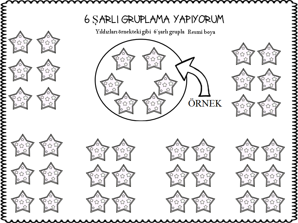 6 rakamını öğreniyorum